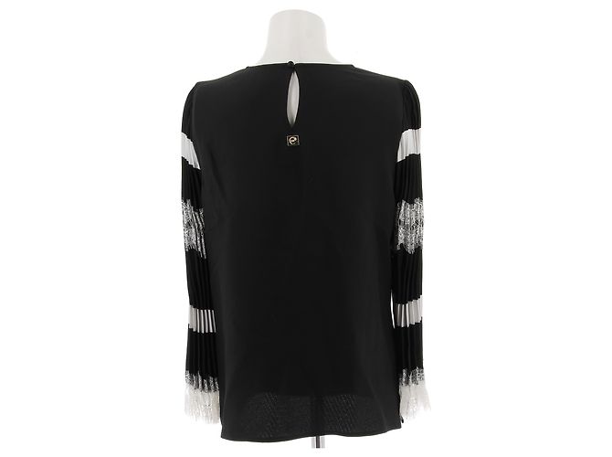 ROBERTO CAVALLI Tops T.FR 38 Viscosa Negro - vista 2