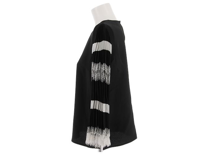 ROBERTO CAVALLI Tops T.FR 38 Viscosa Negro - vista 4