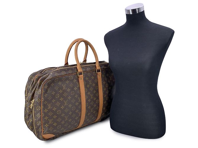 Louis Vuitton Borsa da viaggio vintage Monogram Sirius 55 a triplo scomparto Marrone - vista 2