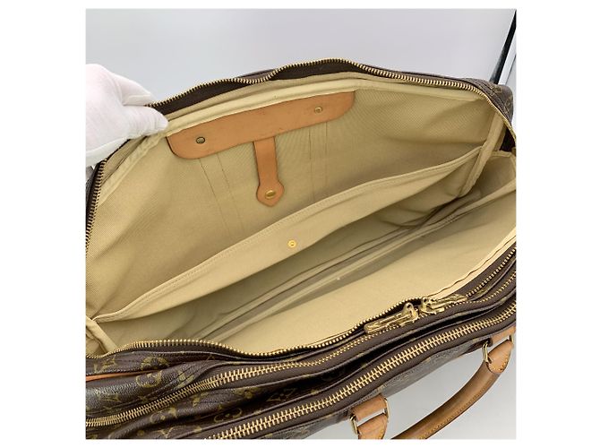 Louis Vuitton Borsa da viaggio vintage Monogram Sirius 55 a triplo scomparto Marrone - vista 6