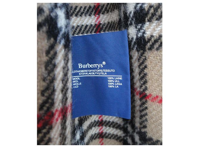 Impermeabile Burberry in gabardine beige - vista 8
