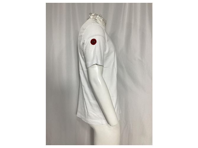 Camiseta Moncler com motivo do Spider-Man em algodão branco - vista 10
