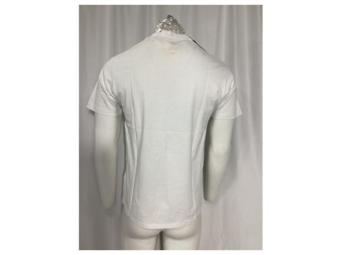 Camiseta Moncler Genius 1952 em algodão branco - vista 10