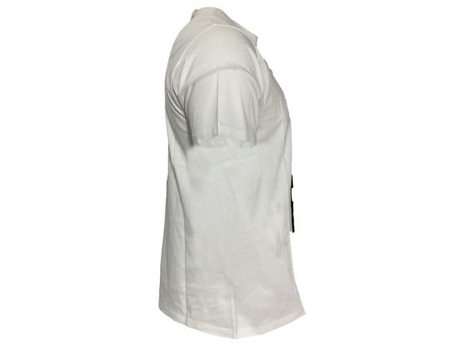 Camiseta Moncler Genius 1952 em algodão branco - vista 3