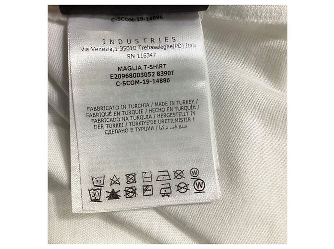 Camiseta Moncler Genius 1952 em algodão branco - vista 6