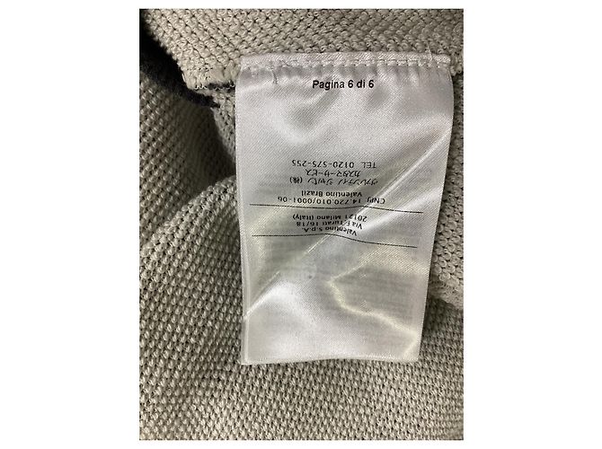 Valentino Garavani Sweatshirt Crew Poème Punk Valentino Jamie Reid en Coton Gris - vue 12