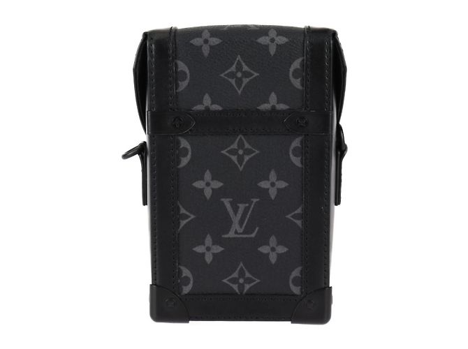 Borsa a spalla portafoglio indossabile Vertical Trunk Louis Vuitton Marrone Nero - vista 4