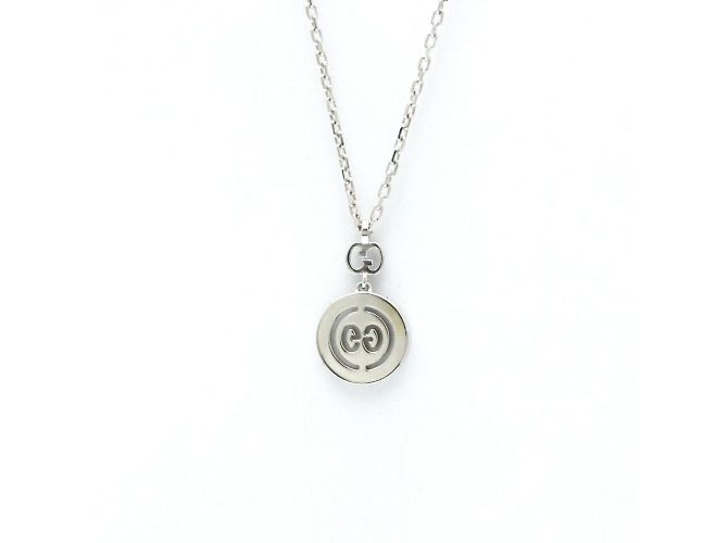 Collar de diamante Gucci Icon Toile - vista 2