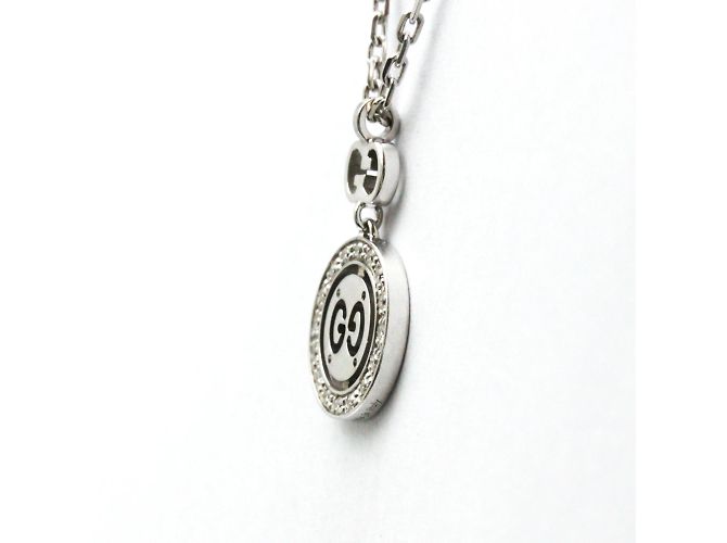 Collar de diamante Gucci Icon Toile - vista 3
