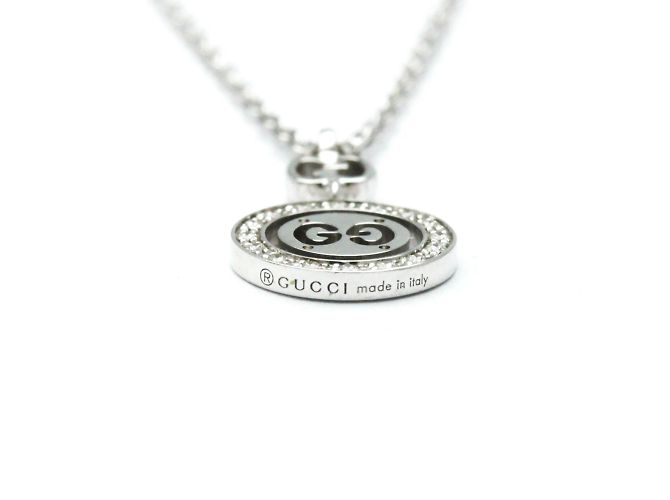 Collar de diamante Gucci Icon Toile - vista 5