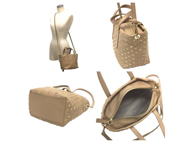 Borsa Tote Mini Sara di Jimmy Choo D'oro - vista 2