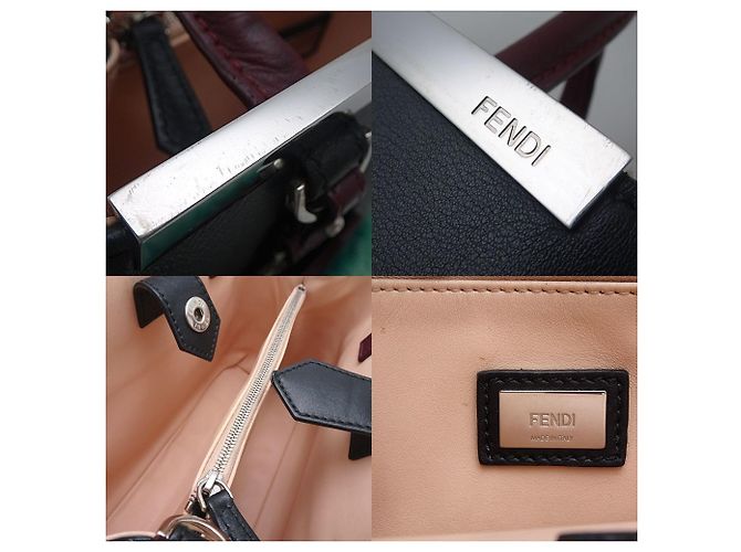 Borsa Fendi Petit Toujour Nero - vista 6