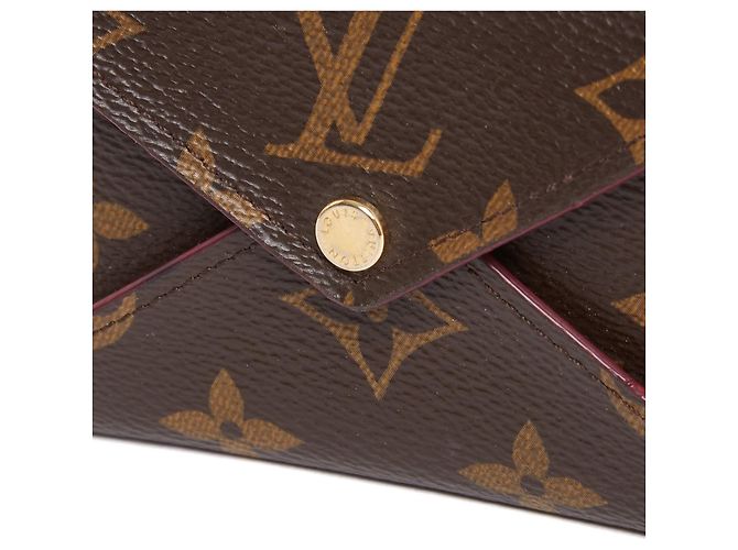 Louis Vuitton Portafoglio per Carte Kirigami LV Monogram in Canvas Marrone - vista 2
