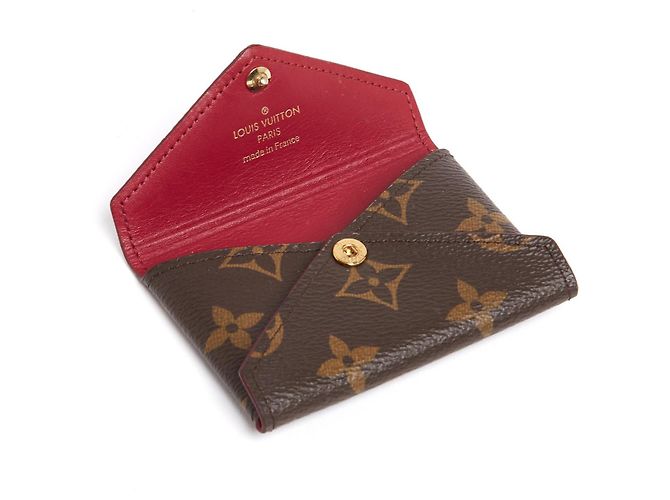 Louis Vuitton Portafoglio per Carte Kirigami LV Monogram in Canvas Marrone - vista 3