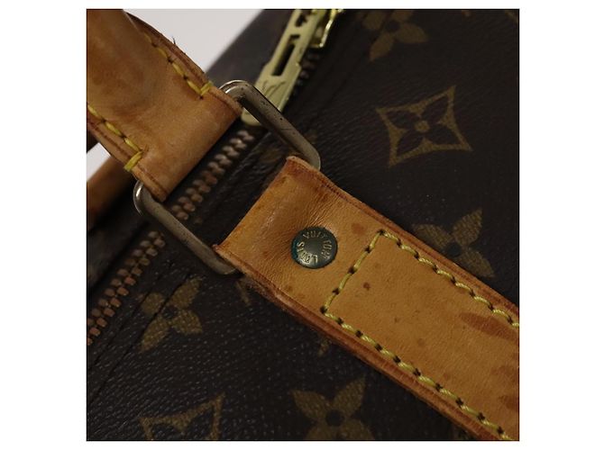 LOUIS VUITTON Monogram Keepall 60 Borsa Boston M41422 LV Auth yk16849 Monogramma - vista 17