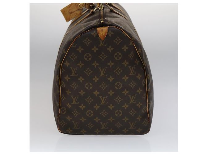 LOUIS VUITTON Monogram Keepall 60 Borsa Boston M41422 LV Auth yk16849 Monogramma - vista 3