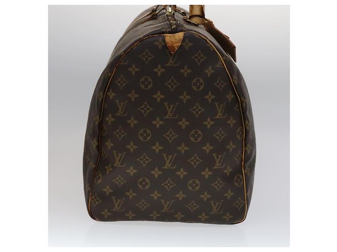 LOUIS VUITTON Monogram Keepall 60 Borsa Boston M41422 LV Auth yk16849 Monogramma - vista 4