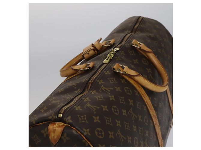 LOUIS VUITTON Monogram Keepall 60 Borsa Boston M41422 LV Auth yk16849 Monogramma - vista 6