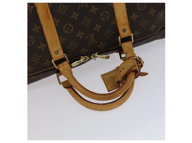 LOUIS VUITTON Monogram Keepall 60 Borsa Boston M41422 LV Auth yk16849 Monogramma - vista 7