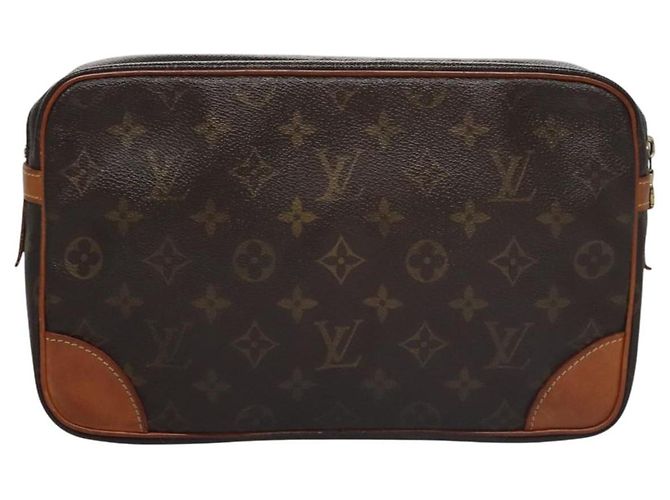LOUIS VUITTON Clutch Compiegne 28 M51845 LV Auth ti2707 Monogramma - vista 2
