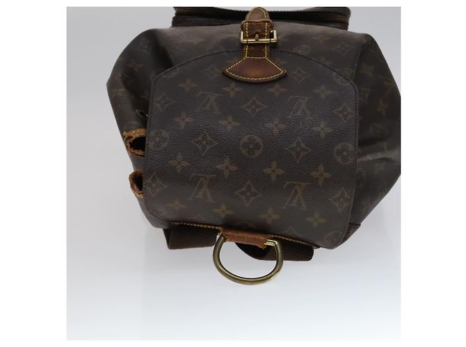 LOUIS VUITTON Mochila Monogram Montsouris GM M51135 LV Auth 112463 Monograma - vista 6