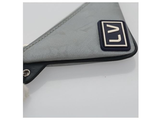 LOUIS VUITTON Monogram satellite Portachiavi Charm Argento MP2217 LV Auth 110058 - vista 14