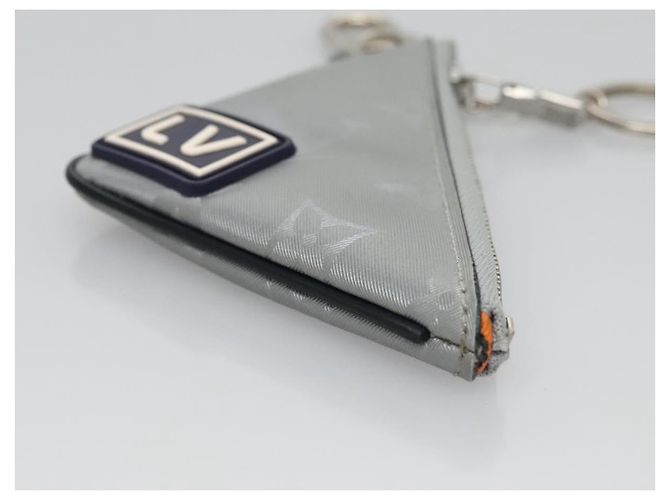 LOUIS VUITTON Monogram satellite Portachiavi Charm Argento MP2217 LV Auth 110058 - vista 3