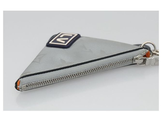LOUIS VUITTON Monogram satellite Portachiavi Charm Argento MP2217 LV Auth 110058 - vista 5