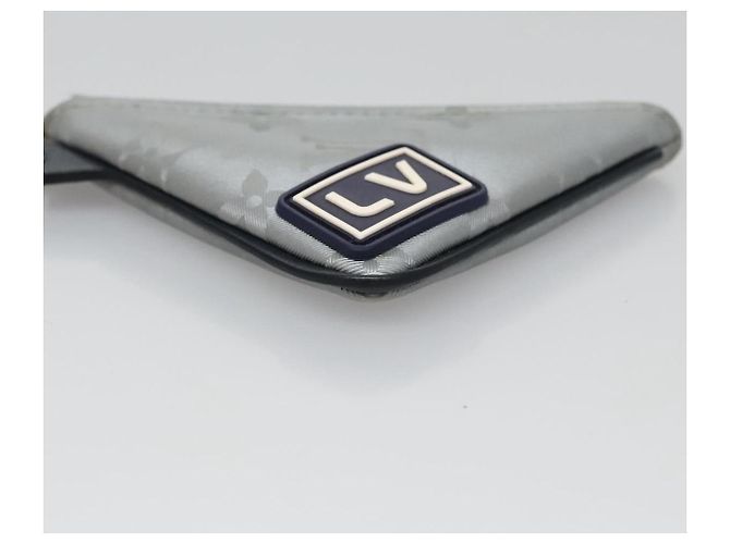 LOUIS VUITTON Monogram satellite Portachiavi Charm Argento MP2217 LV Auth 110058 - vista 6