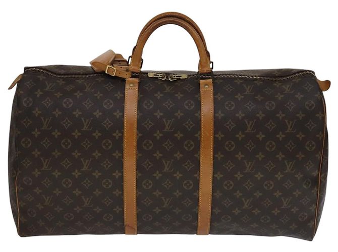 LOUIS VUITTON Monogram Keepall 60 Borsa Boston M41422 LV Auth yk16857 Monogramma - vista 12