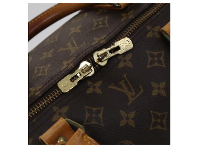 LOUIS VUITTON Monogram Keepall 60 Borsa Boston M41422 LV Auth yk16857 Monogramma - vista 17