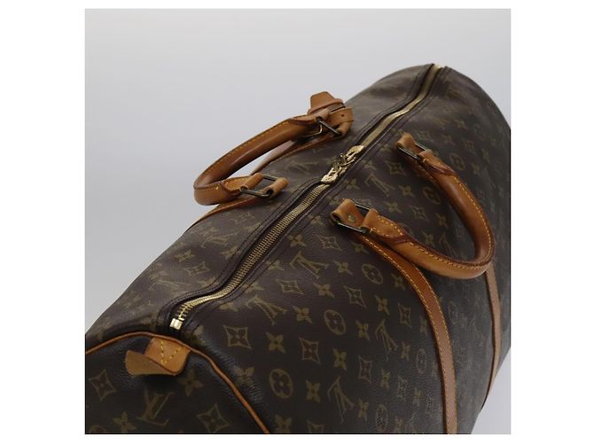 LOUIS VUITTON Monogram Keepall 60 Borsa Boston M41422 LV Auth yk16857 Monogramma - vista 6