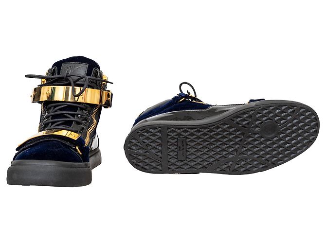 Sneakers alte Coby di Giuseppe Zanotti Nero - vista 12