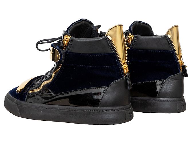 Sneakers alte Coby di Giuseppe Zanotti Nero - vista 2