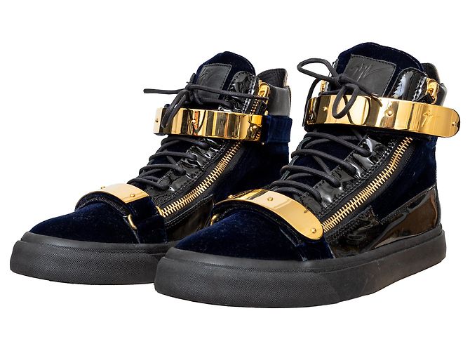 Sneakers alte Coby di Giuseppe Zanotti Nero - vista 4