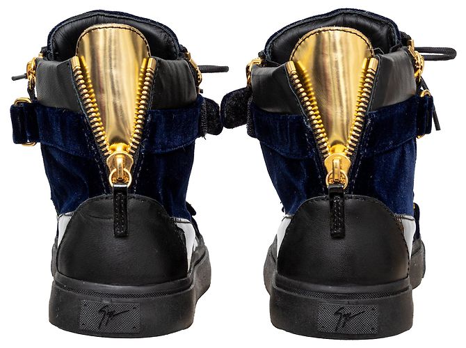 Sneakers alte Coby di Giuseppe Zanotti Nero - vista 5