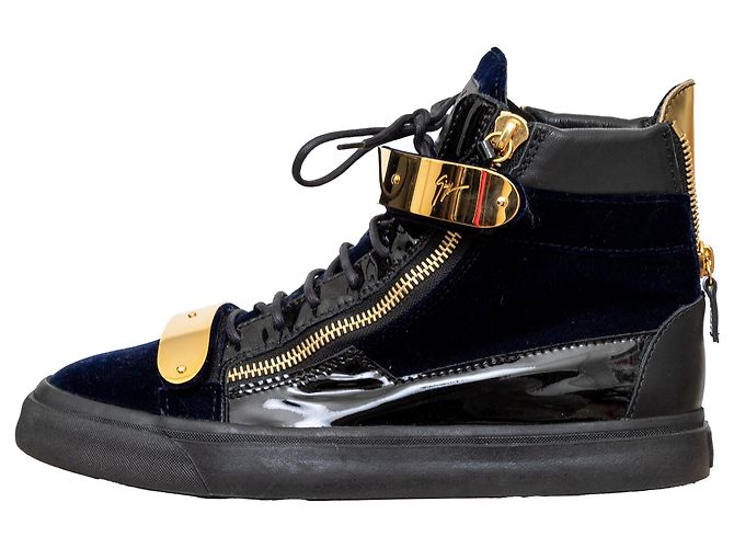 Sneakers alte Coby di Giuseppe Zanotti Nero - vista 6