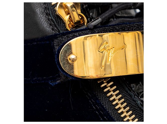 Sneakers alte Coby di Giuseppe Zanotti Nero - vista 7