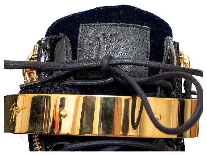 Sneakers alte Coby di Giuseppe Zanotti Nero - vista 9