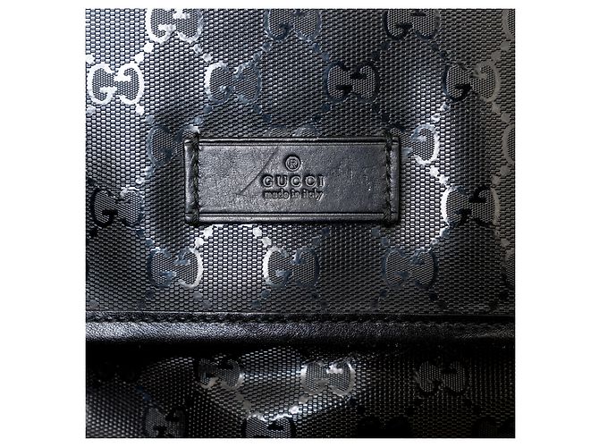 Borsa Messenger Gucci GG Stampata Nero - vista 10