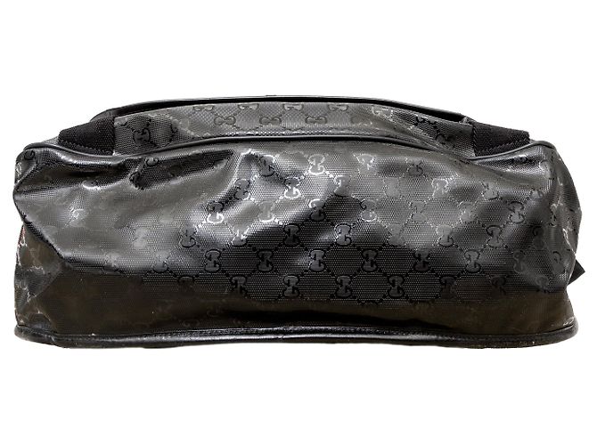 Borsa Messenger Gucci GG Stampata Nero - vista 6