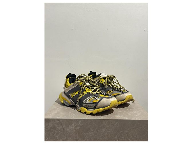 BALENCIAGA Trainer T.EU 41 Polyester Gelb - Ansicht 2