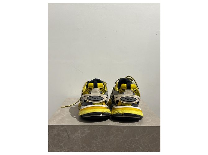 BALENCIAGA Trainer T.EU 41 Polyester Gelb - Ansicht 3