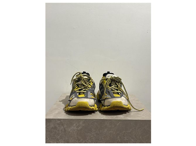 BALENCIAGA Trainer T.EU 41 Polyester Gelb - Ansicht 4