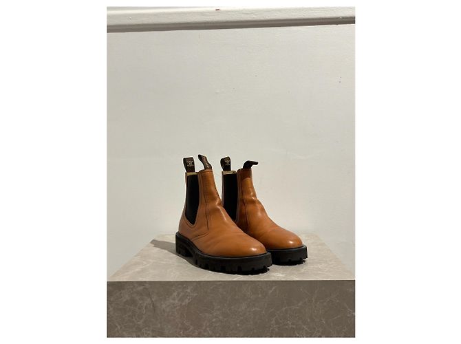 Céline Botines CELINE T.EU 37 Cuero Camello - vista 2