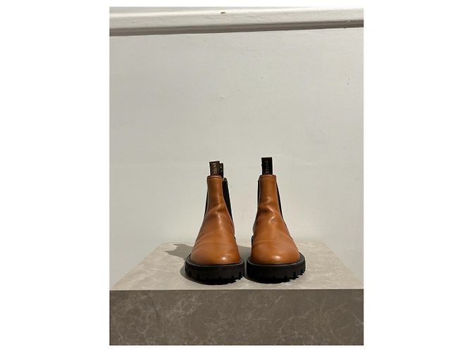 Céline Botines CELINE T.EU 37 Cuero Camello - vista 5