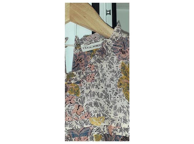 Vestido largo floral Laraline Ulla Johnson de algodón Multicolor - vista 6