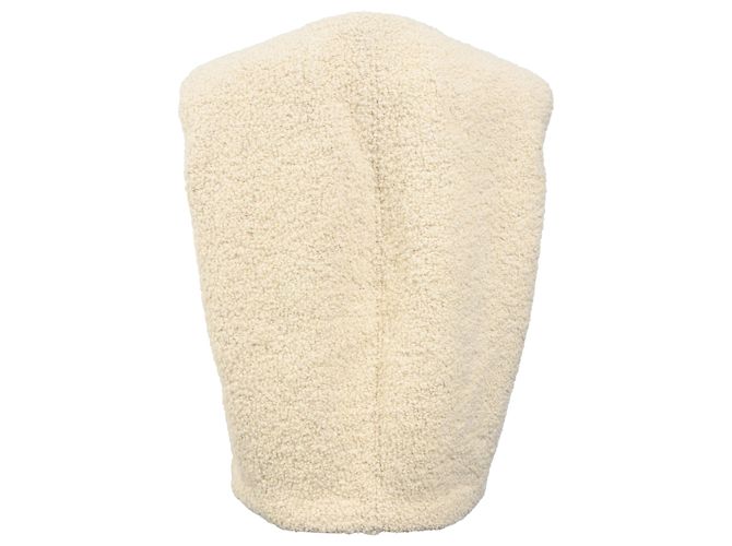 Chaleco Gwendalia Isabel Marant en lana crema - vista 3