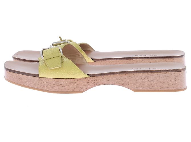 Sandali BY FAR T.EU 36 in pelle Giallo - vista 3