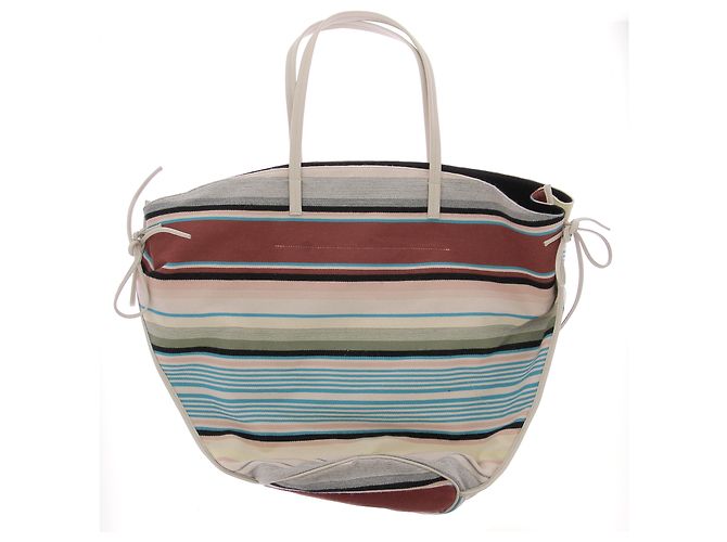 Autre Marque NON FIRMATO / Borse T. Lana Beige - vista 2